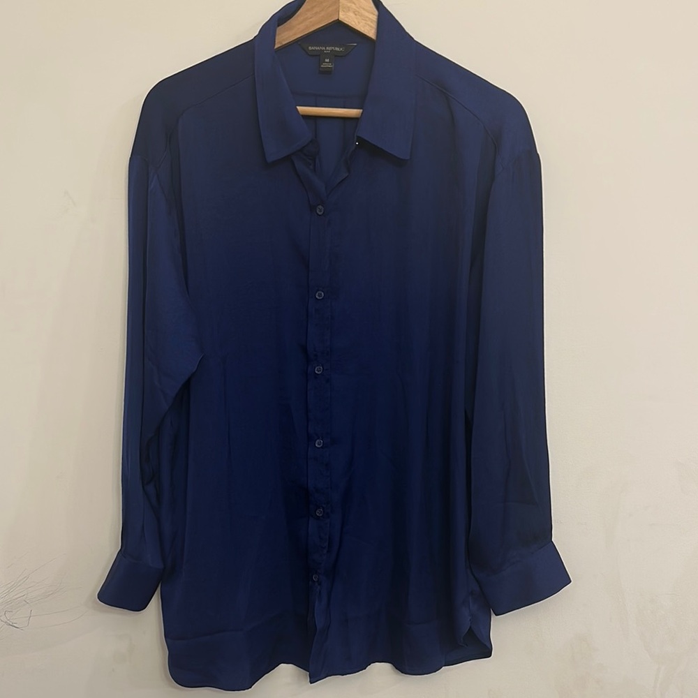 Banana Republic Royal Blue Shirt